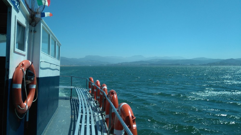 The beauty of sailing on the sea